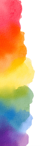 watercolour rainbow splashes